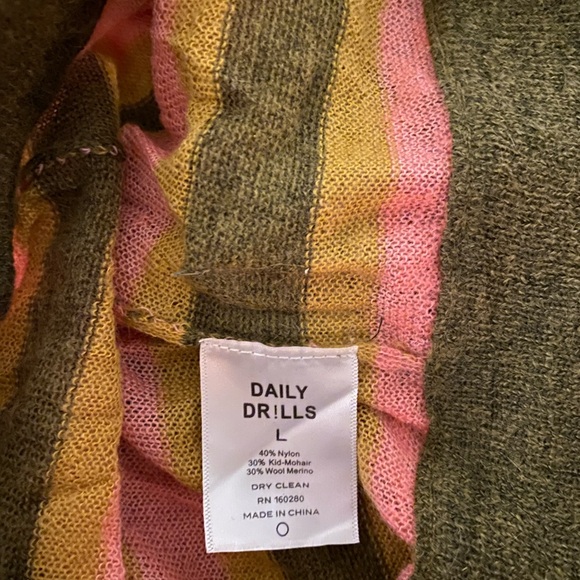 Daily Drills Stripe Sweater Set - Picture 3 of 3